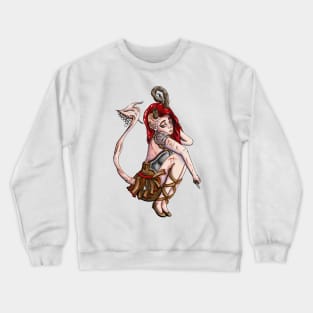 Battle Scarred WB Crewneck Sweatshirt